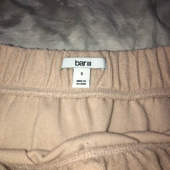 NWT Bar III Terry Cloth Ruffle Faux Wrap Mini Skirt - Picture 3 of 4